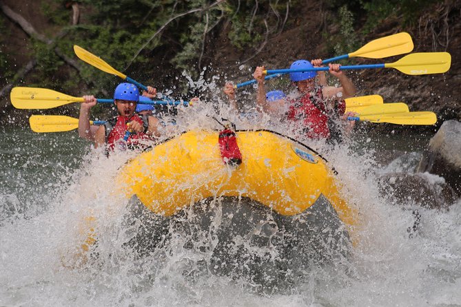 Kananaskis River Rafting Adventure - End of the run: optional swim, snacks, and those free photo memories