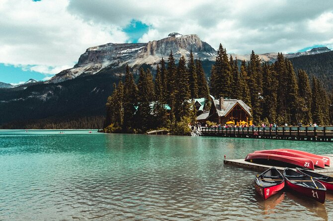 Lake Louise Moraine Lake Emerald Lake Yoho Banff National Park - Lake Louise: The Classic Chateau View With a Glacier Backdrop