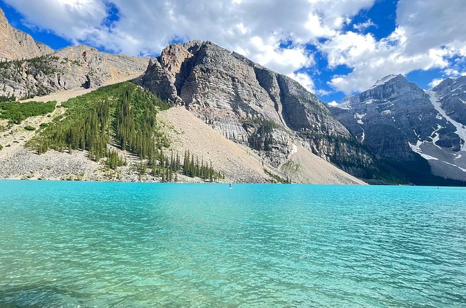 Lake Louise Moraine Lake Icefield Parkway Full Day Private Tour - Lake Minnewanka: The Longer Finale With a Scenic Walk