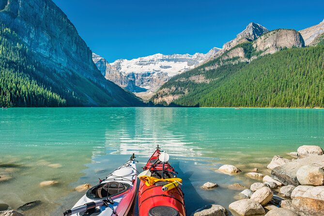 Lake Louise Moraine Lake Johnston Canyon 1.5h Half Day Tour - Moraine Lake timing: turquoise Ten Peaks views (when it’s open)