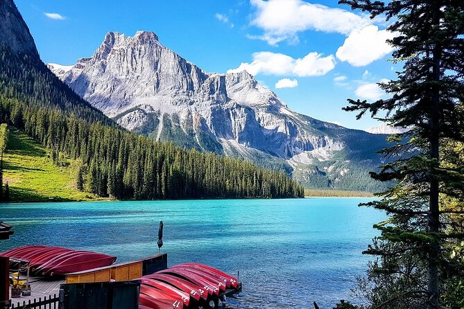 Lake Louise & Yoho National Park Day Tour from Calgary/Banff - Emerald Lake in Yoho: A Fast Stop With Big Color