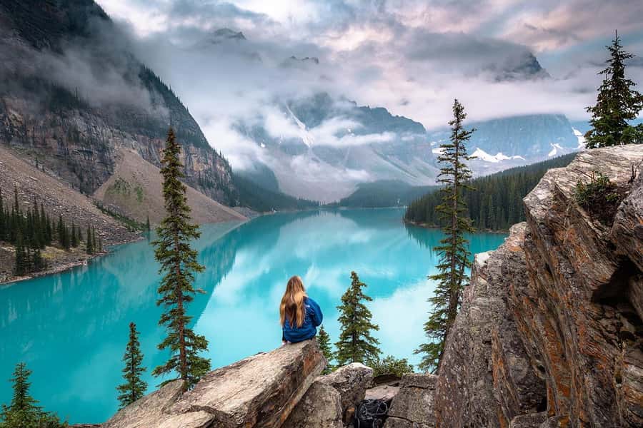 Louise, Moraine/Bow, Emerald, Peyto- 4 Lake Tour - Why this 4-lake winter loop feels so efficient