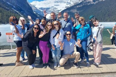 Moraine Lake and Lake Louise Tour from Calgary - Canmore - Banff - Moraine Lake Special Access: Ten Peaks and Turquoise Water