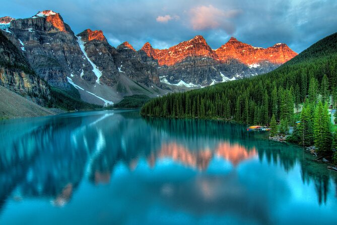 Moraine Lake & Lake Louise Sunrise | Award-Winning Premium Tour - Lake Louise right after: breakfast upgrade, trails, and canoe calm-water timing