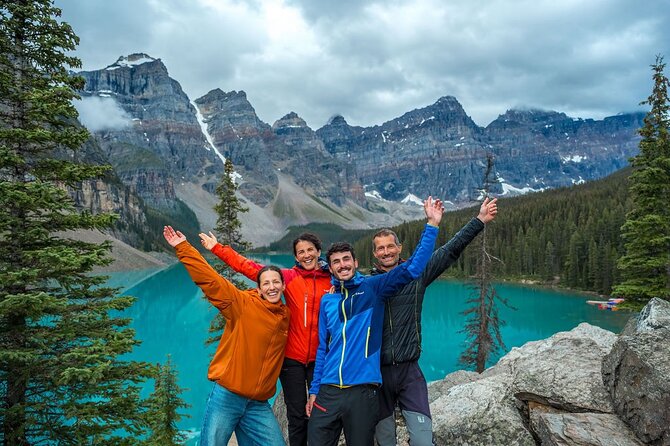 Moraine Lake Sunrise: Premium Tour from Canmore & Banff - Two hours after sunrise: walking trails or just watching