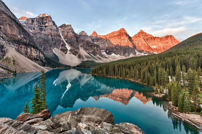 Moraine Lake Sunrise(2.5hrs)&Lake Louise(2hrs) from Canmore/Banff - The drive from Canmore/Banff: time saved and stress reduced
