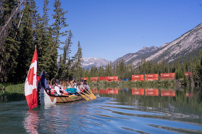 River Explorer | Big Canoe Tour in Banff National Park - What to expect on the water: comfort, effort, and photos