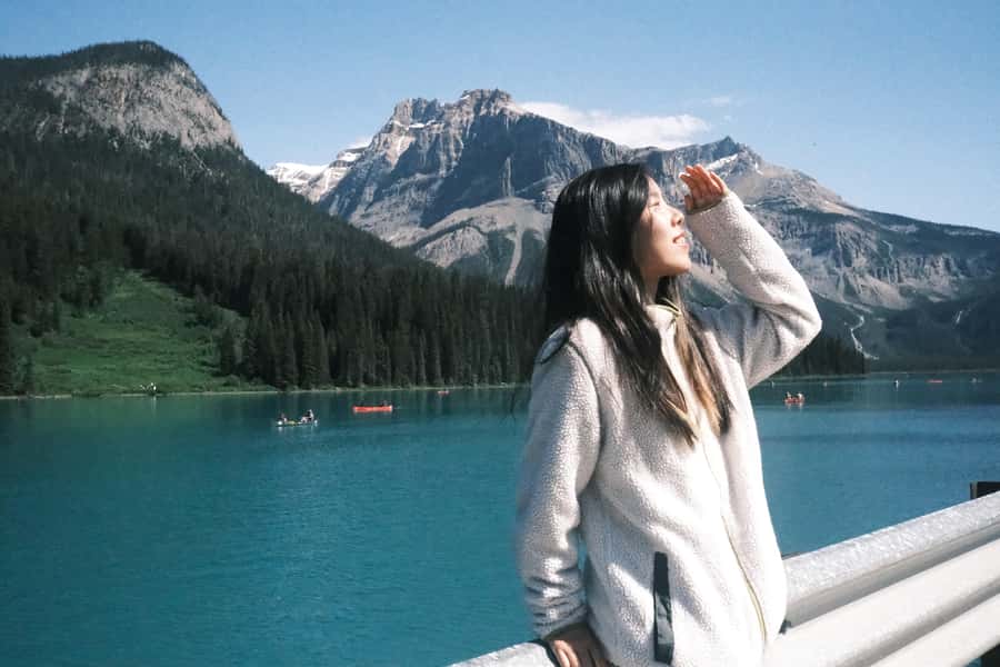 Small Grp: Emerald Lake (Optional Canoe) & Takakkaw Falls - A Yoho Day Built Around Natural Bridge, Emerald Lake, and Takakkaw Falls