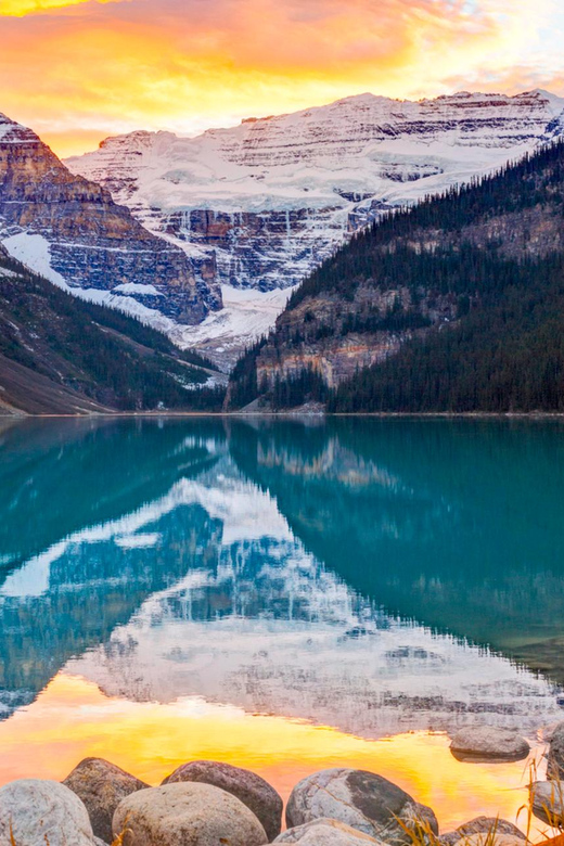 Sunrise or Sunset/Stargazing Tour at Moraine Lake from Banff - What the guided Rockpile walk really gives you