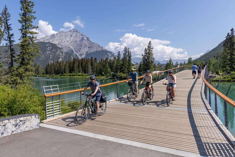 The Local Banff Explorer - E-Bike Tour - Getting started smoothly at the Banff Train Station