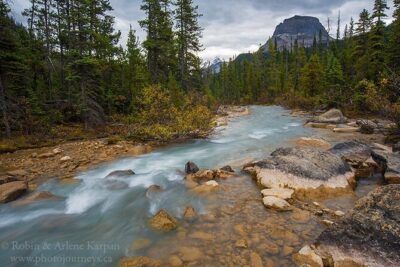 Tour of Yoho National Park See Canada's Second Highest Waterfall - Takakkaw Falls: feeling the mist from Canada’s big drop