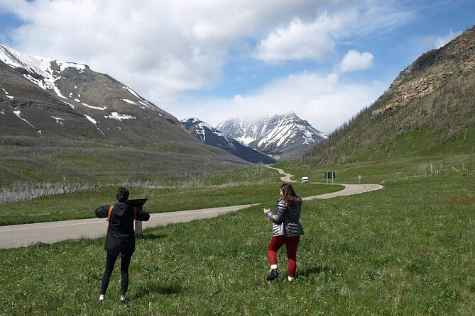 Waterton-Glacier International Peace Park | Be a Wildflower - Cameron Falls: the photo legend isn’t promised