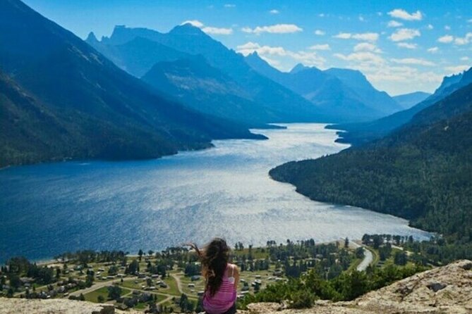 Waterton Lakes National Park Scenic Day Tour from Calgary - Waterton town hour and the Prince of Wales Hotel area