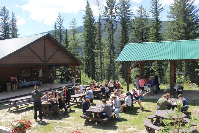 Wild Water Adventures - Back at base: BBQ lunch and warm drinks that feel earned