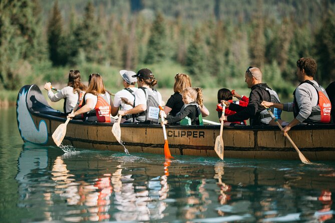 Wildlife on the Bow | Big Canoe Tour in Banff National Park - The big-canoe setup: why this works for beginners